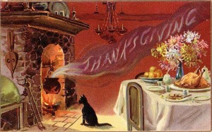Cat thanksgiving